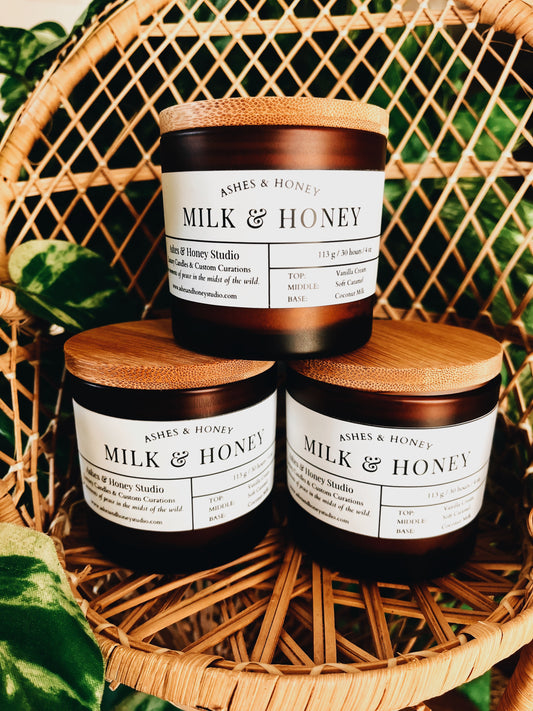 Milk & Honey - Raw Honey 🞗 Soft Caramel 🞗 Cream 🞗 Vanilla