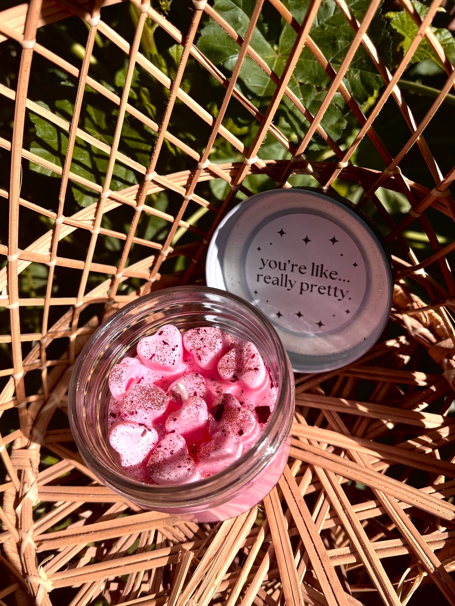 Pretty, Actually. | A Love Note Candle