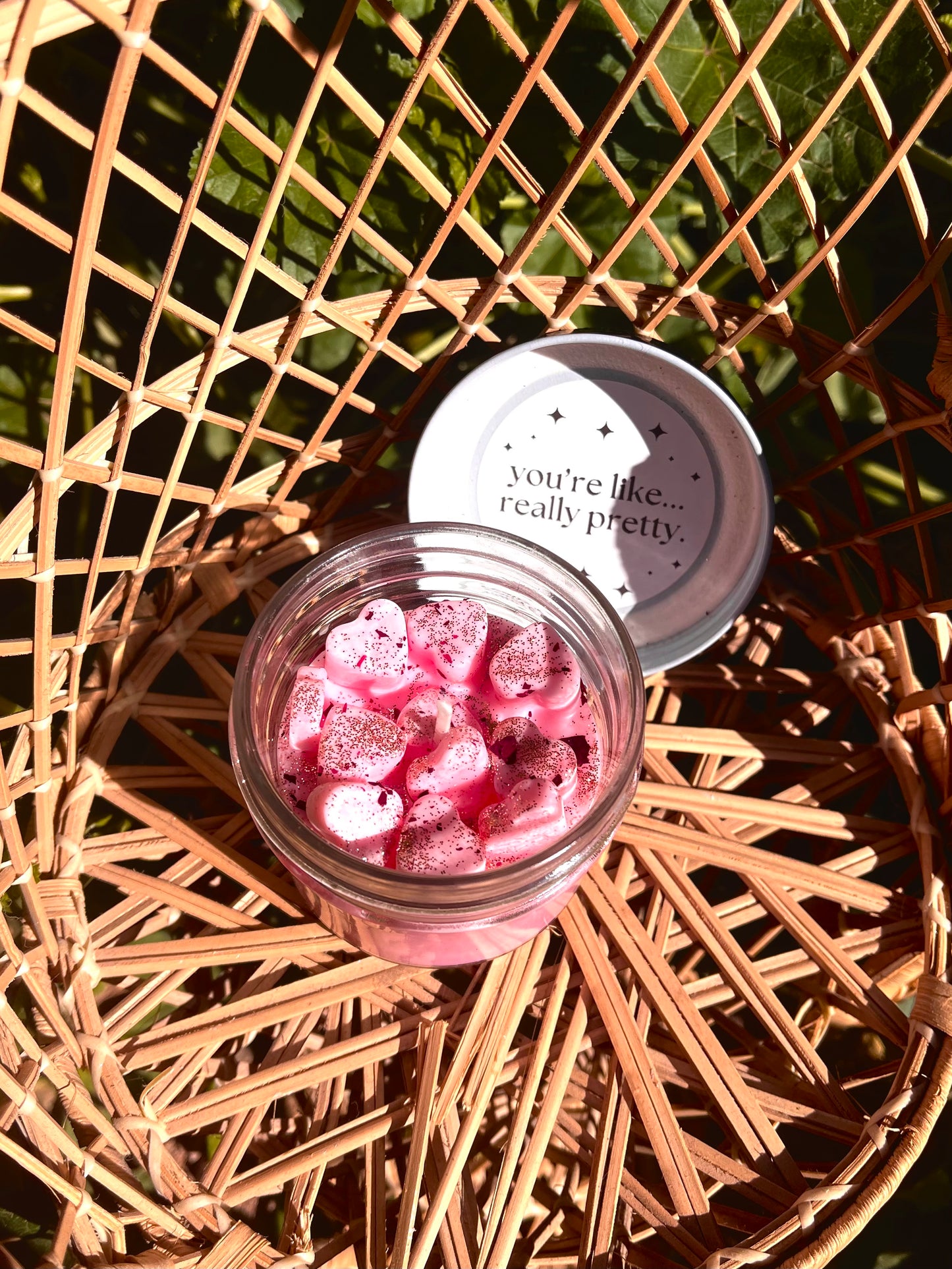 Pretty, Actually. | A Love Note Candle