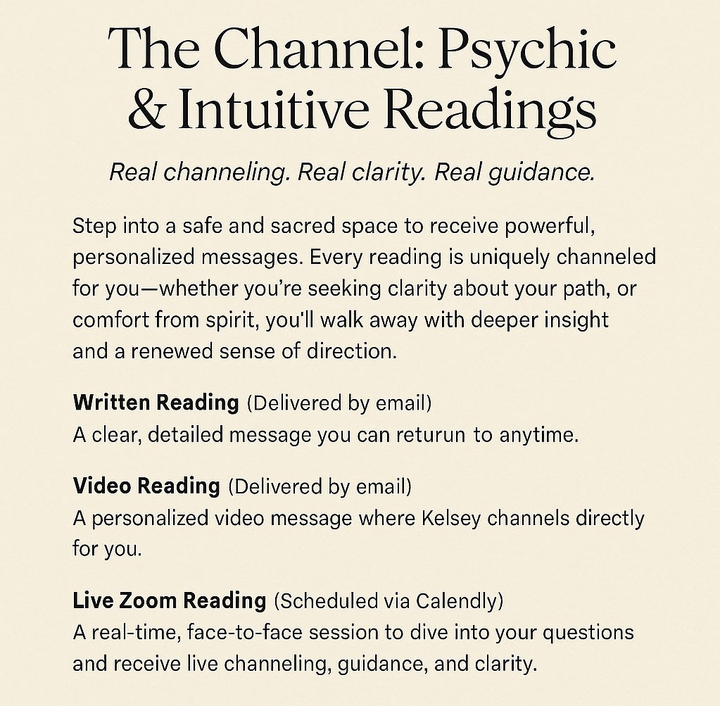 The Channel - Psychic & Intuitive Readings with Kelsey